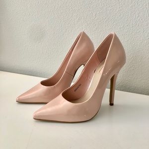 Pretty Pink Stiletto Pumps